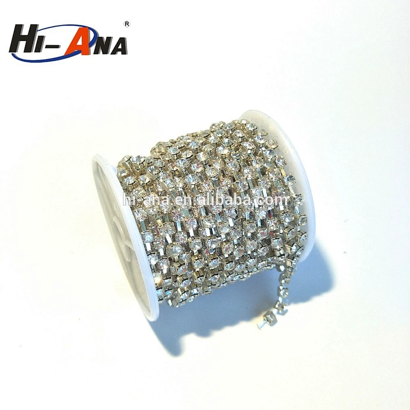 8mm rhinestone cup chain