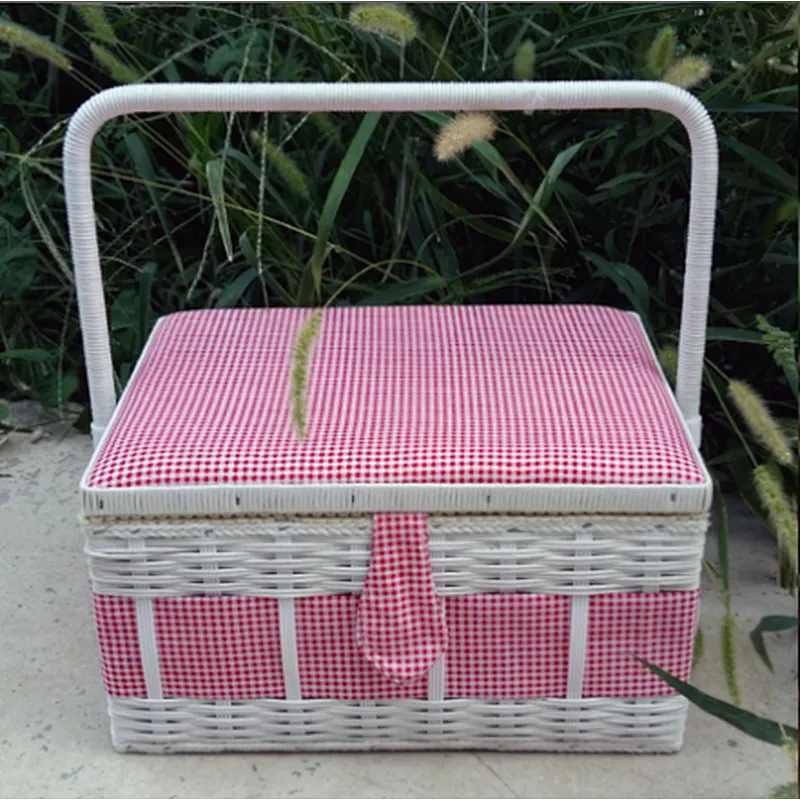 hi-ana Sewing kit Storage basket, basket technology, weaving basket needle box line baskets
