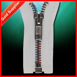 Stict QC 100% Multicolor open ended zips