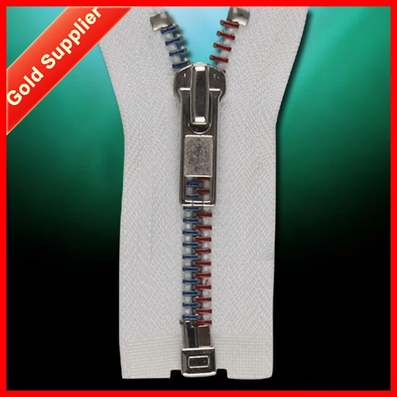 Stict QC 100% Multicolor open ended zips