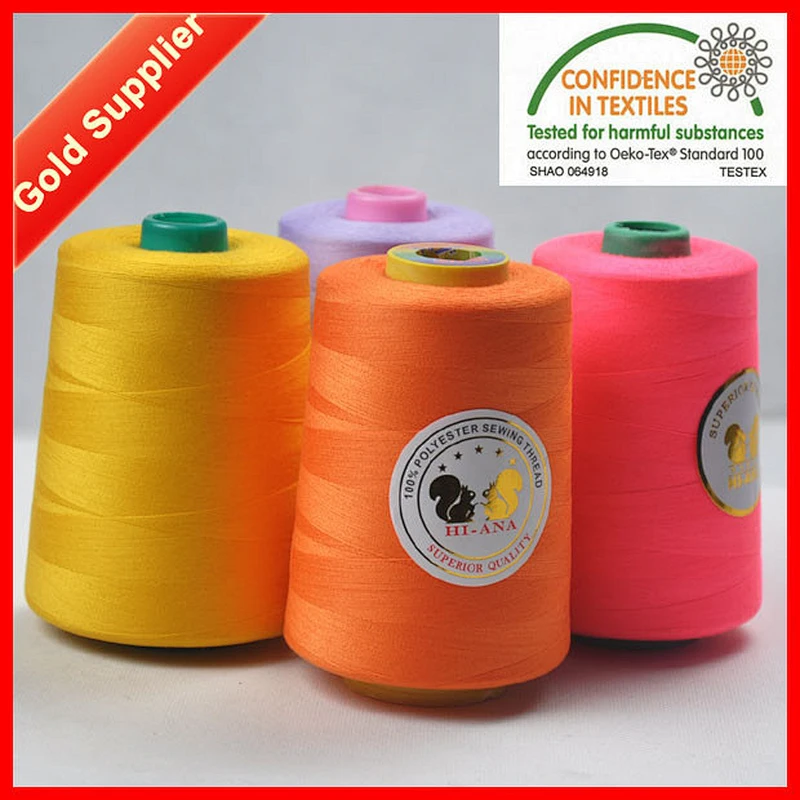 100% Spun Polyester Discount Sewing Thread