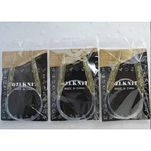 Acrylic Crystal Circular Knitting Needle