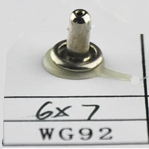 size 6x7mm metal rivet with double face and smooth style China supplier
