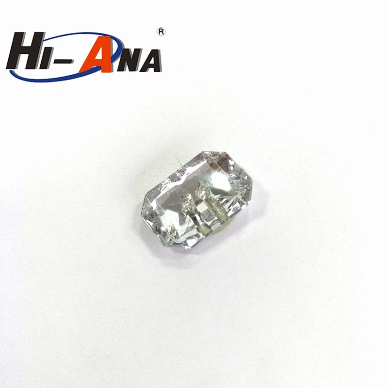 HI-ANA rhinestone 3 Factory custom LOGO printed acrylic bead