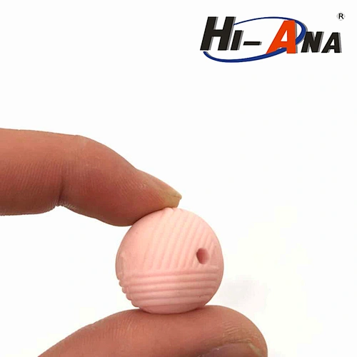 High quality spherical soft rubber cap hand knitting tool