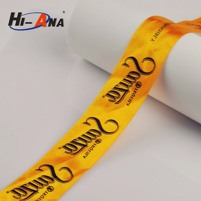 OEM Custom made top quality Customized fashion silk embroidery ribbon