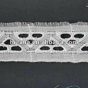 width:3.5CM inch fashion hot embroidery tc lace.china Manufacturers