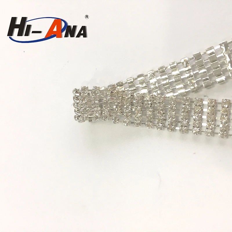 Accept OEM new products team wholesale promotional rhinestone ribbons