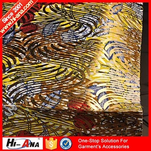hi-ana fabric1 Specialized in accessories since 2001 best selling gold print fabric