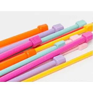 china hand work accessories factory smb best selling colorful plastic needles for hand knitting