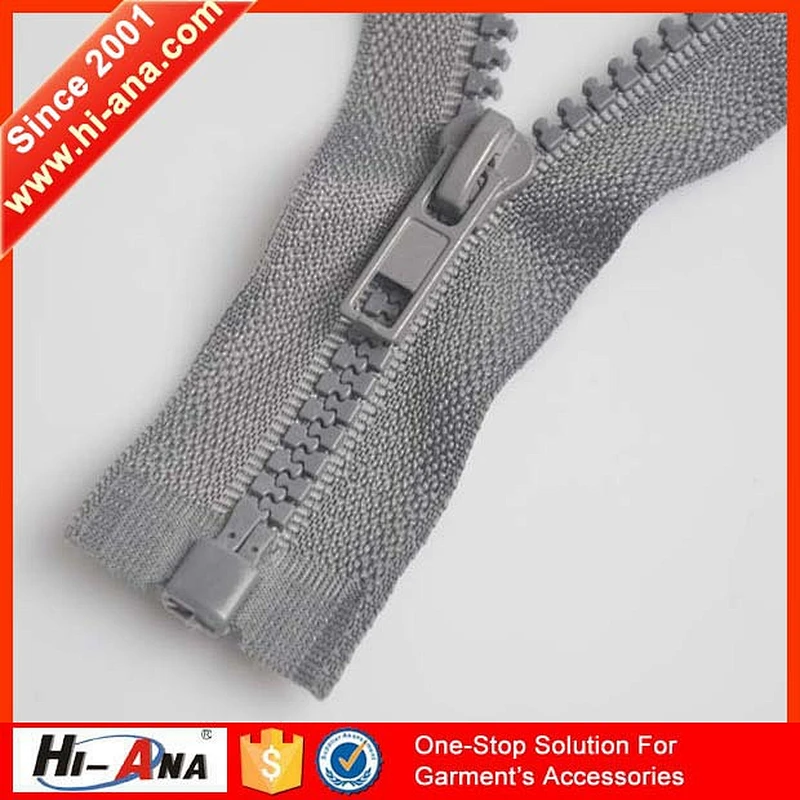 Top quality control color teeth silver zipper