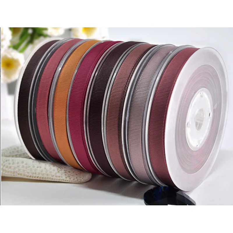 hi-ana ribbon 12 fashion design polyester grosgrain ribbon with great price