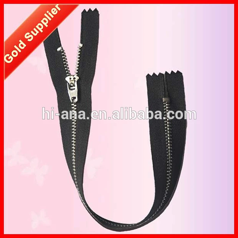 Metal Zipper 10cm with Semi-Auto Lock