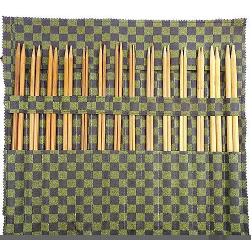 Double pointed smooth bamboo charcoal stick needle Sweater knitted needle