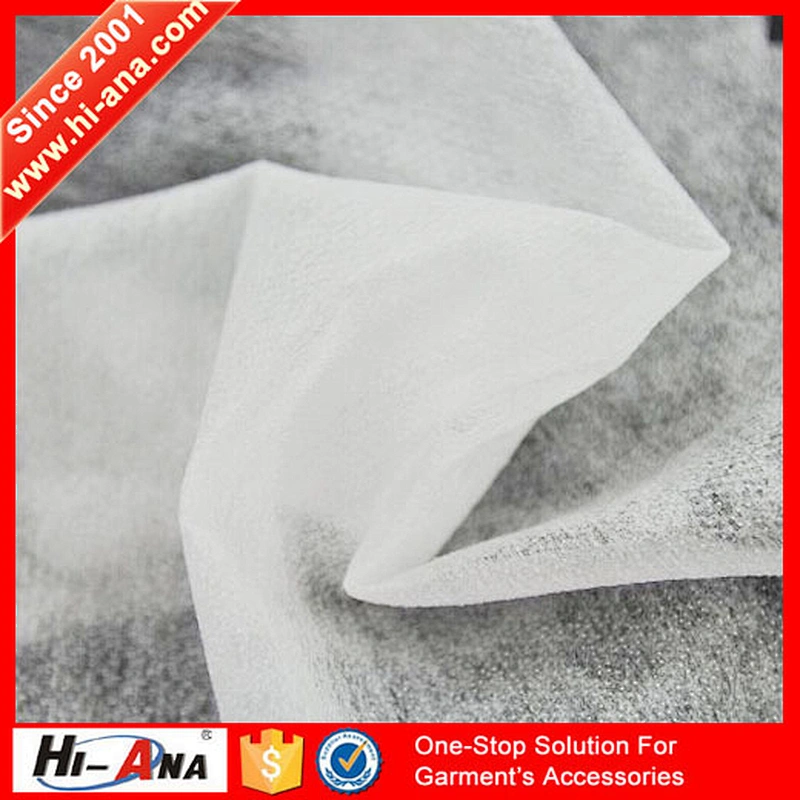 hi-ana fabric1 20 QC staffs ensure the quality Fancy nonwoven interlining fabric