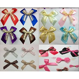 hi-ana artificial flower Clothing accessories flowers handmade ribbons flower bow craftsman quality and stability