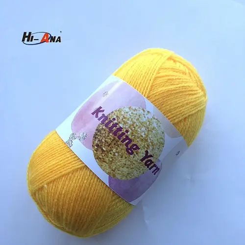 Hand Knitting Multiple Colors Yarn For Crochet