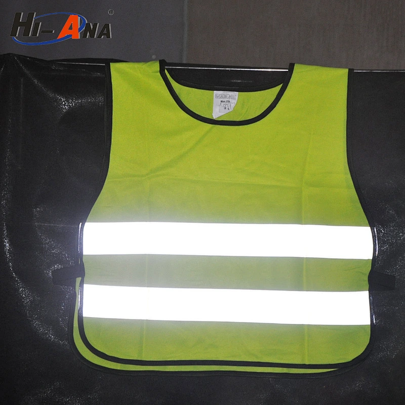 hi-ana reflective3 More 6 Years no complaint EN471/ANSI strip reflective vest