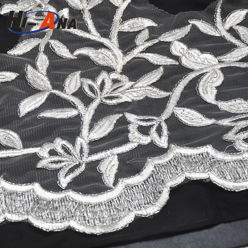 20 QC staffs ensure the quality hot selling african embroidery lace