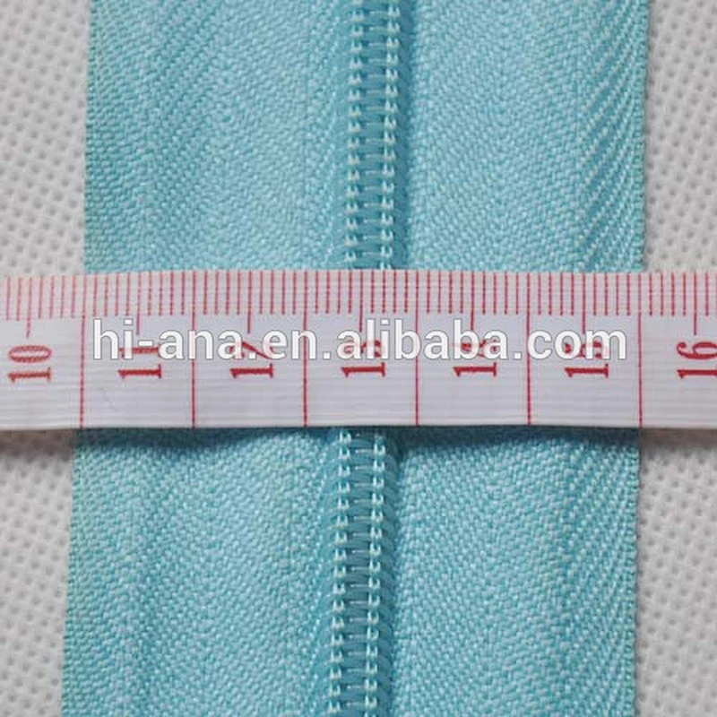Nylon Zipper 25cm with Wide Tape