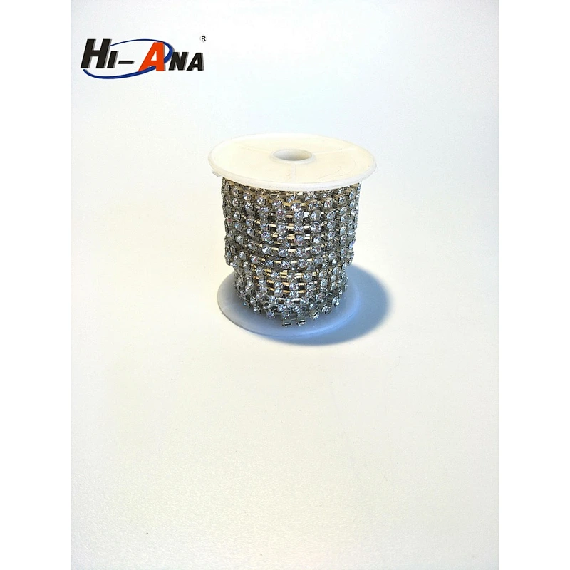 hi-ana rhinestone2 Over 15 Years experience various colors roll rhinestone cup chain