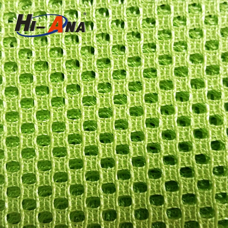 hi-ana fabric3 Custom made print logo Cheap color net fabric wholesale