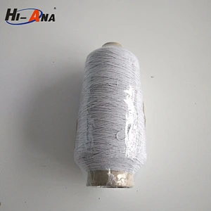 hi-ana thread1 Custom made print logo dyed spandex covered yarn
