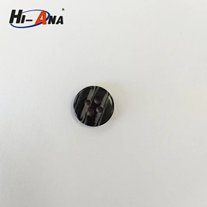 size 24L shell button with printting China supplier