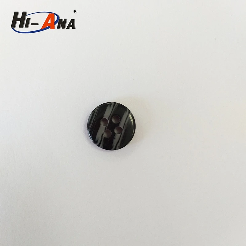 size 24L shell button with printting China supplier