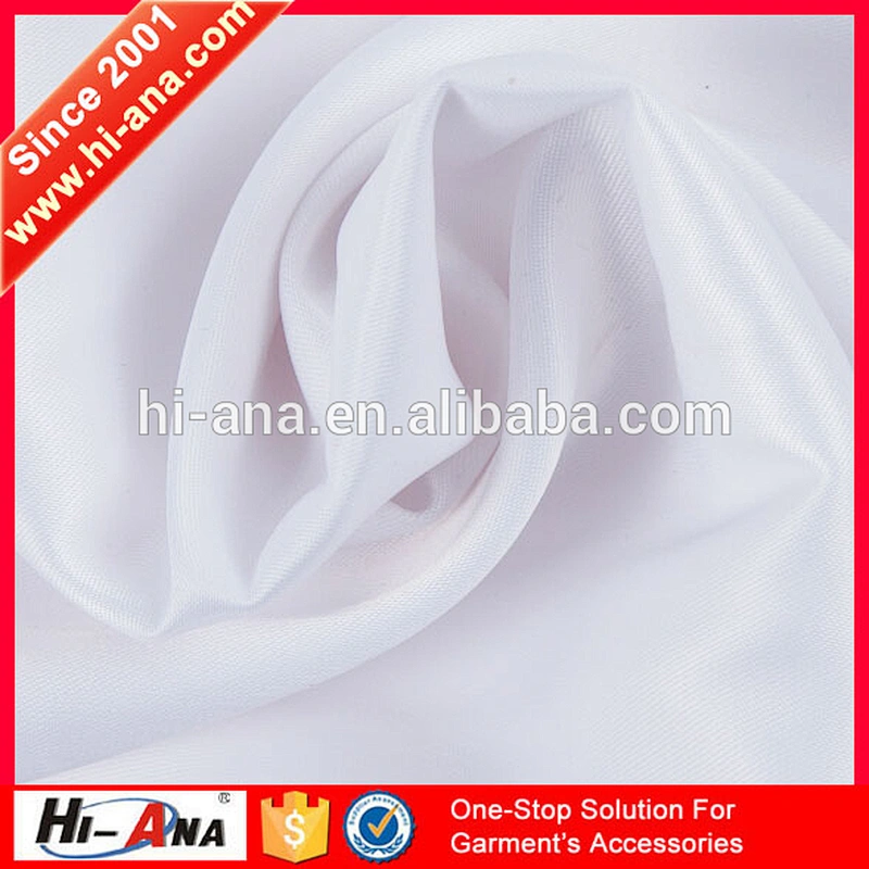 hi-ana fabric1 Our factories 20 years'experience Fancy cheap white satin fabric