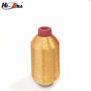 Best hot selling High strength embroidery with metallic thread