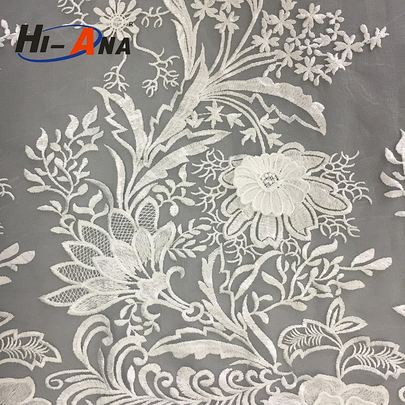 hi-ana lace2 5.5 million units monthly from a 15year upplier Good Price 100 cotton lace fabric