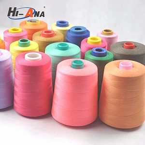 China Supply Dyed Sewing Thread 40s 2 100 Polyester