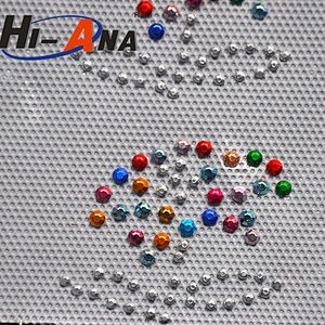 5.5 million units monthly from a 15year supplier various colors iron on rhinestone transfer