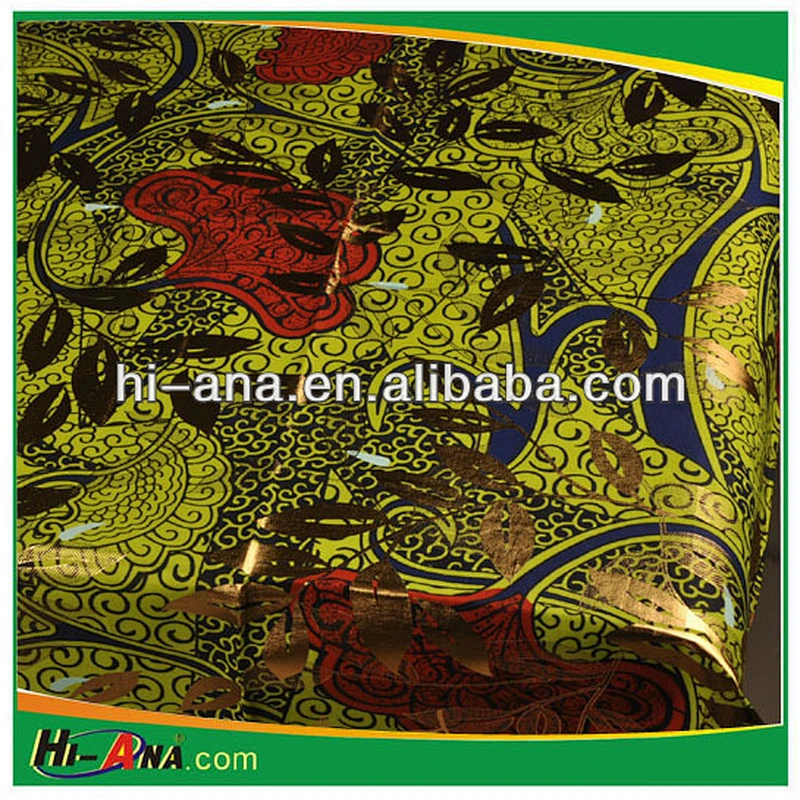 super african golden wax cotton fabric for adult clothing