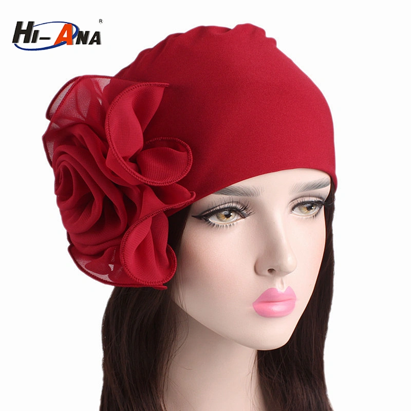 wholesale 2018 New trade two-tone braided head cap India turban hat for women