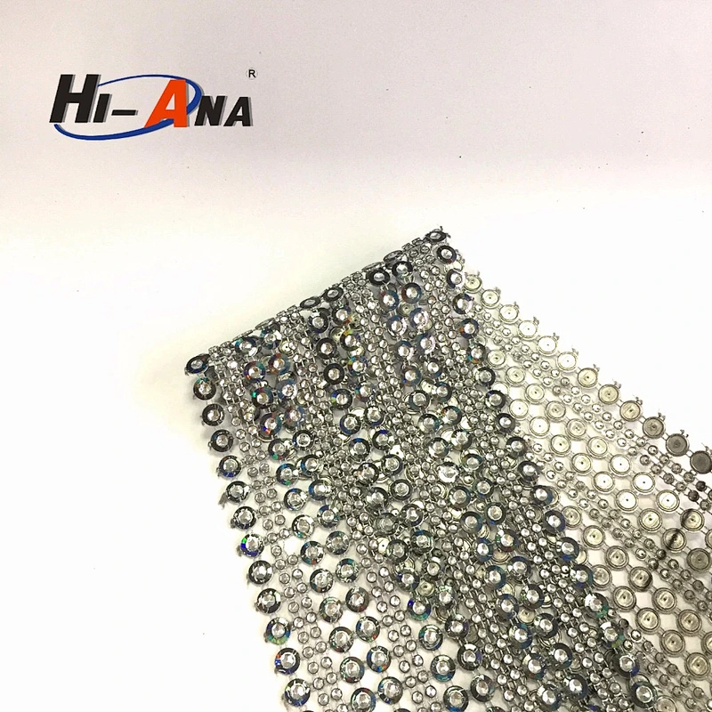 24line plastic base rhinestone trimming