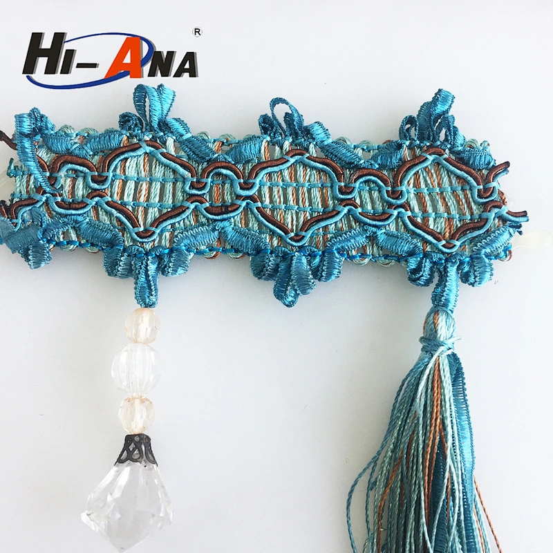 hi-ana trim3 Over 20 years experience different style fringe curtain
