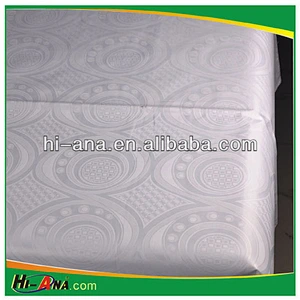 100% Cotton Damask Shadda Guinea Brocade Bazin Riche African Fabric