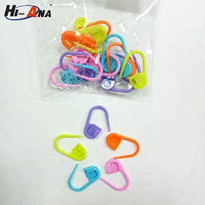 Colorful small plastic pin count 100pcs mixed color weaving tools