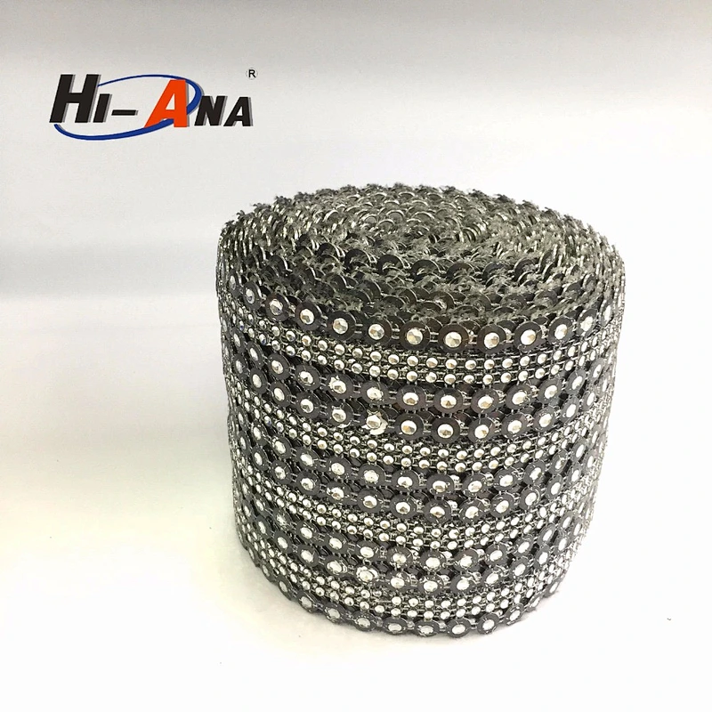 24line plastic base rhinestone trimming