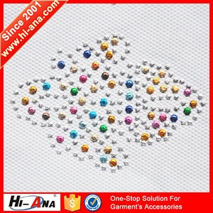 Over 95% accessories exported hot sale cheap custom iron on rhinestone transfers