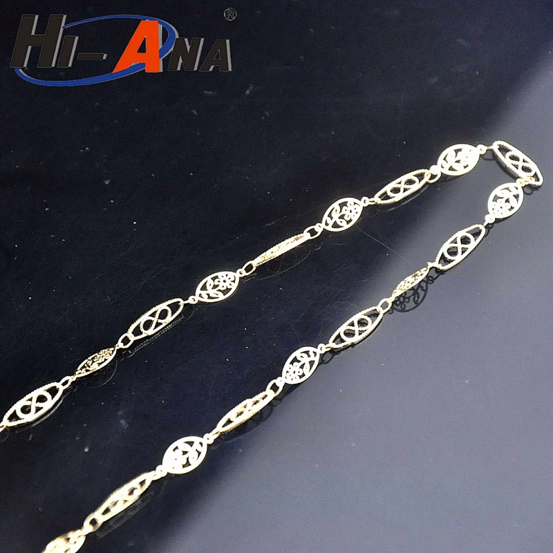 hi-ana chain3 15 years factory experience Fancy golden chain