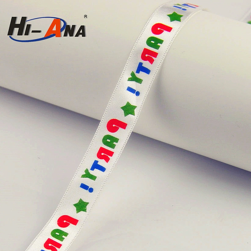 hi-ana ribbon 157 Christmas Holiday Custom Printed Grosgrain Ribbon for Wide Size