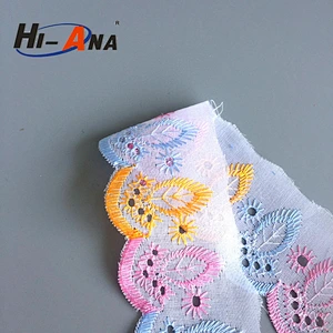 hi-ana lace1 5.5 million units monthly from a 15year upplier Hot sale tissue lace