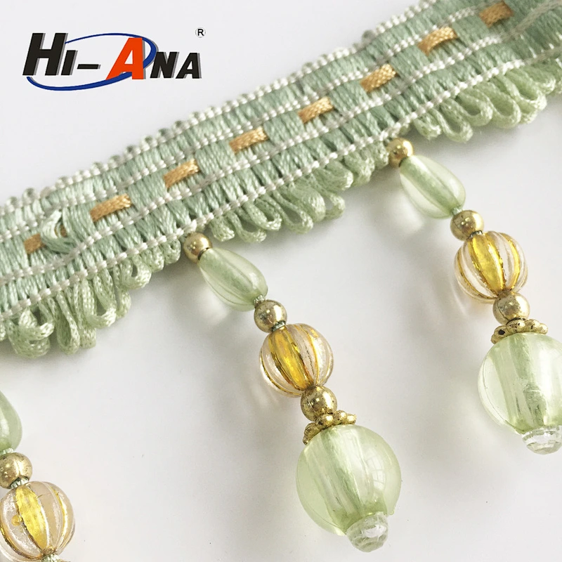hi-ana trim1 Direct factory prices Beautiful curtain tassel fringe