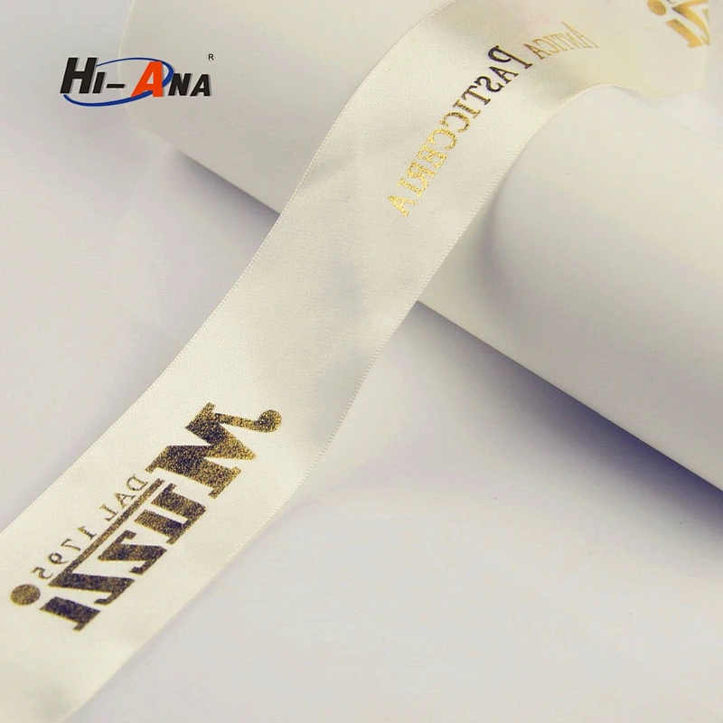Velvet Ribbon with Golden Line 5/8
