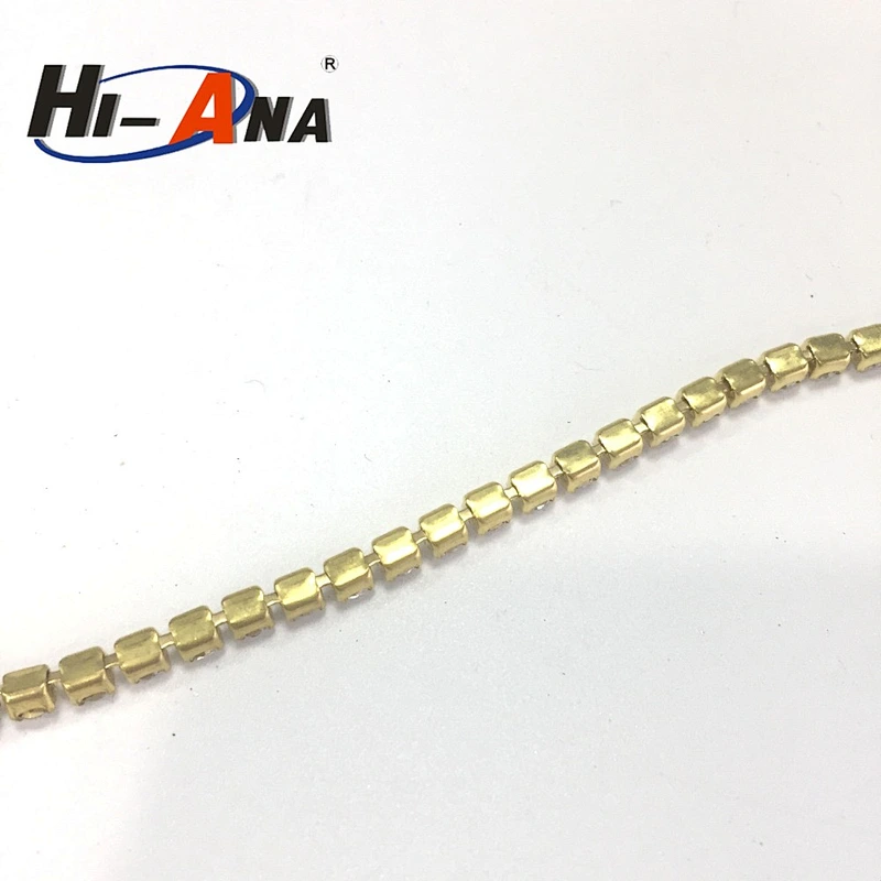 hi-ana rhinestone3 Stict QC 100% Good Price colour rhinestone cup chain