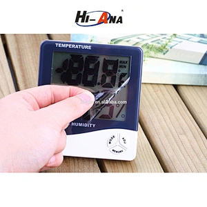 [Three-year warranty]Indoor thermometer Electronic thermometer Hygrometer Weather Station Alarm Clock for Indoor Room