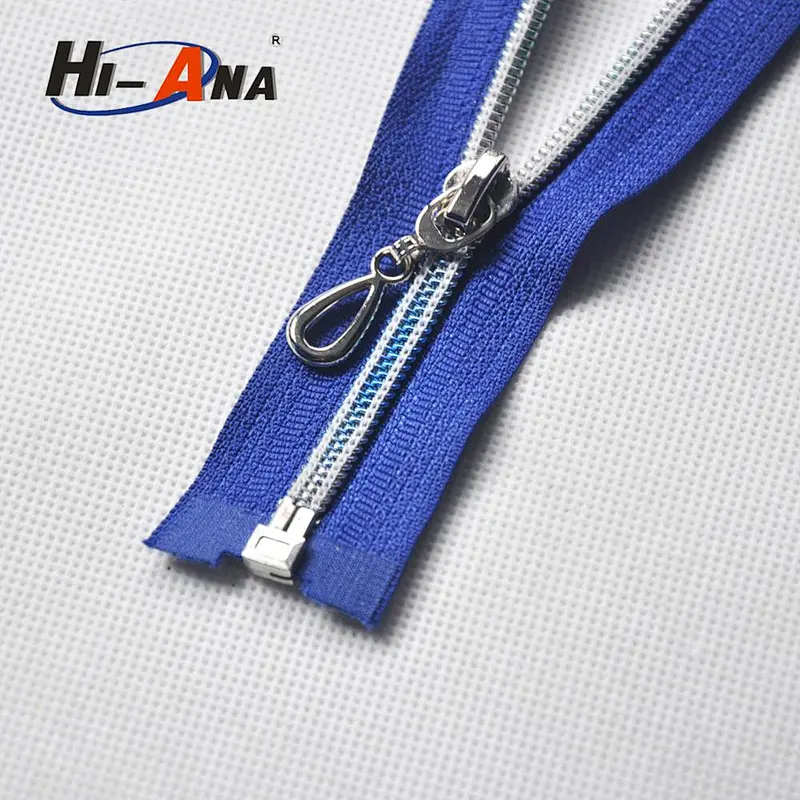 hi-ana zipper2 Top quality control Fancy rainbow teeth zipper